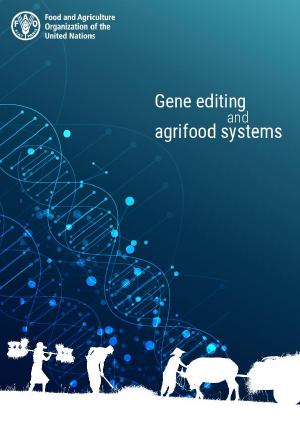 Portada de documento de FAO "Gene editing and agrifood systems"